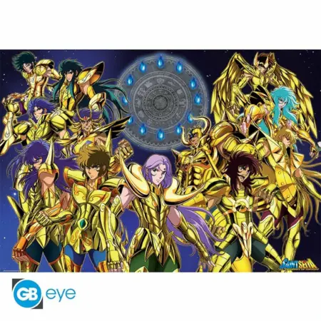 SAINT SEIYA - POSTER GOLD SAINTS