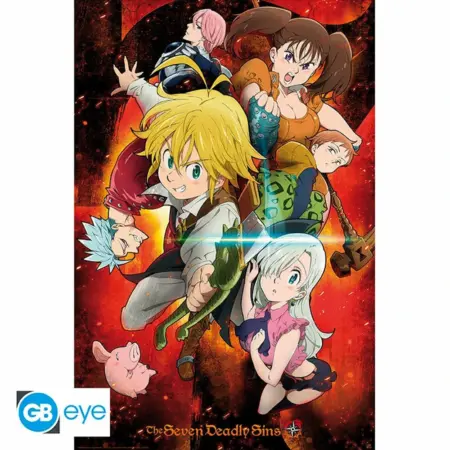 SEVEN DEADLY SINS - POSTER SEVEN DEADLY SINS